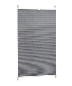 Relaxdays 3x Plissee In Grau - (B)90 X (H)130 Cm