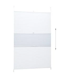 Relaxdays 3x Plissee In Weiß - (B)100 X (H)130 Cm 7 Relaxdays 3x Plissee In Weiß - (B)100 X (H)130 Cm -Relaxdays Verkaufsshop relaxdays 3x plissee in weiss b 100 x h 130 cm 2