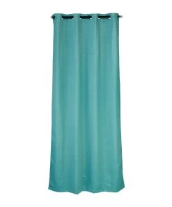 Relaxdays 4 X Vorhang "Muster" In Grün - (B)135 X (H)245 Cm