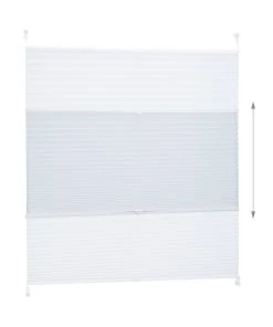 Relaxdays 4x Plissee In Weiß - (B)100 X (H)130 Cm 10 Relaxdays 4x Plissee In Weiß - (B)100 X (H)130 Cm -Relaxdays Verkaufsshop relaxdays 4x plissee in weiss b 100 x h 130 cm 3