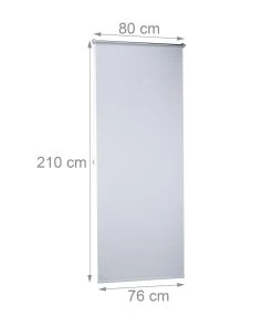 Relaxdays 4x Thermorollo In Weiß - (B)80 X (H)210 Cm -Relaxdays Verkaufsshop relaxdays 4x thermorollo in weiss b 80 x h 210 cm 3