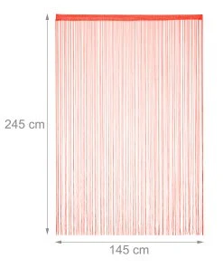 Relaxdays 5 X Fadenvorhang In Rot - (L)245 X (B)145 Cm 11 Relaxdays 5 X Fadenvorhang In Rot - (L)245 X (B)145 Cm -Relaxdays Verkaufsshop relaxdays 5 x fadenvorhang in rot l 245 x b 145 cm 3