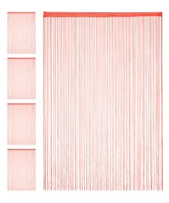 Relaxdays 5 X Fadenvorhang In Rot - (L)245 X (B)145 Cm 15 Relaxdays 5 X Fadenvorhang In Rot - (L)245 X (B)145 Cm -Relaxdays Verkaufsshop relaxdays 5 x fadenvorhang in rot l 245 x b 145 cm 7