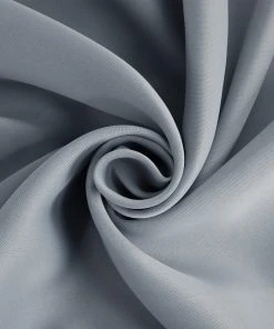 Relaxdays 6 X Vorhang In Grau - (B)135 X (H)245 Cm -Relaxdays Verkaufsshop relaxdays 6 x vorhang in grau b 135 x h 245 cm 5