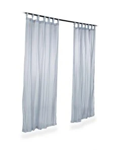 Relaxdays 6x Vorhänge In Silber - (L)245 X (B)140 Cm -Relaxdays Verkaufsshop relaxdays 6x vorhange in silber l 245 x b 140 cm 3