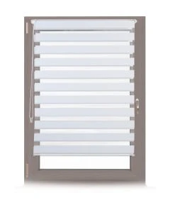 Relaxdays Doppelrollo Klemmfix In Weiß - (B)106 X (H)156 Cm -Relaxdays Verkaufsshop relaxdays doppelrollo klemmfix in weiss b 106 x h 156 cm 6