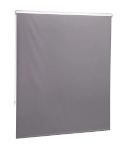 Relaxdays Duschrollo In Grau - (B)140 X (H)240 Cm
