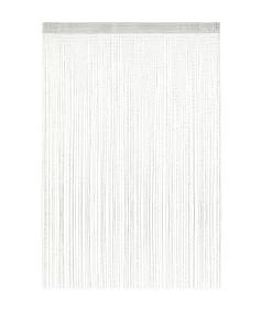 Relaxdays Fadenvorhang "Glitzer" In Weiß - 145 X 245 Cm