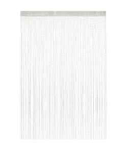 Relaxdays Fadenvorhang "Glitzer" In Weiß - 145 X 245 Cm -Relaxdays Verkaufsshop relaxdays fadenvorhang glitzer in weiss 145 x 245 cm 7