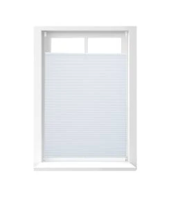 Relaxdays Plissee In Weiß - (L)130 X (B)80 Cm -Relaxdays Verkaufsshop relaxdays plissee in weiss l 130 x b 80 cm 7