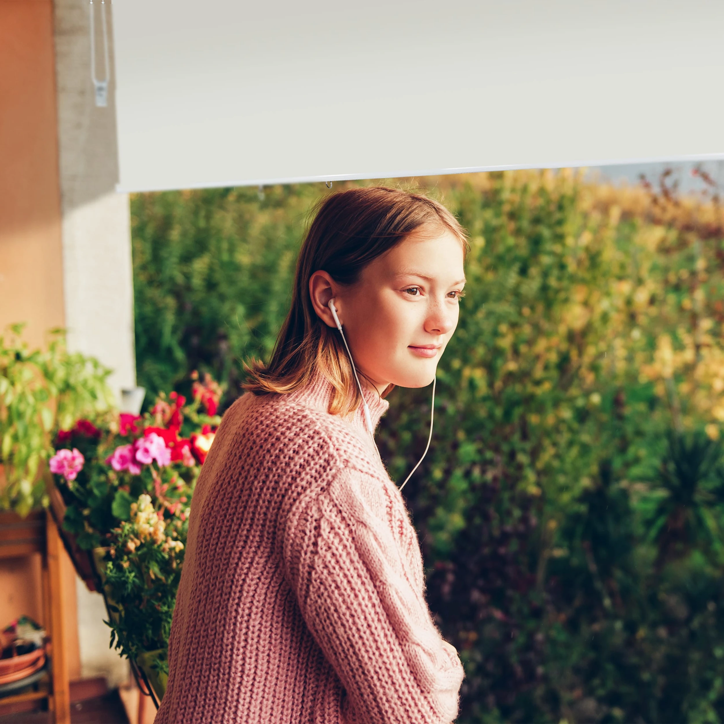 Relaxdays Senkrechtmarkise In Beige - (B)100 X (H)240 Cm 3 Relaxdays Senkrechtmarkise In Beige - (B)100 X (H)240 Cm – Bild 3