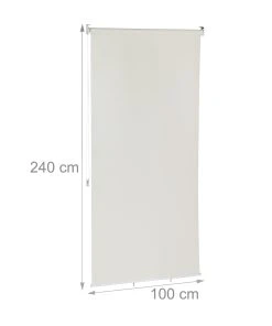 Relaxdays Senkrechtmarkise In Beige - (B)100 X (H)240 Cm 11 Relaxdays Senkrechtmarkise In Beige - (B)100 X (H)240 Cm -Relaxdays Verkaufsshop relaxdays senkrechtmarkise in beige b 100 x h 240 cm 3