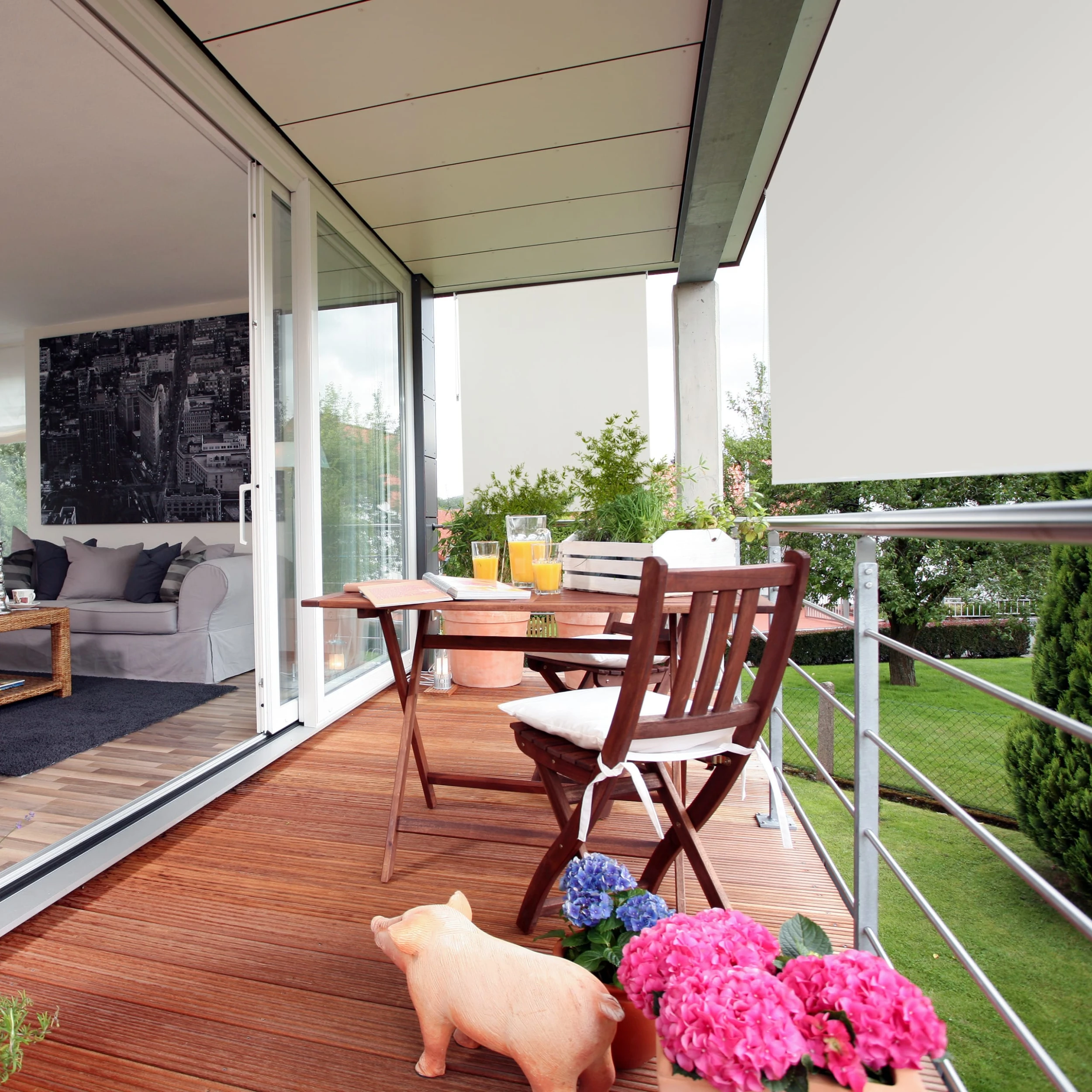 Relaxdays Senkrechtmarkise In Beige - (B)100 X (H)240 Cm 5 Relaxdays Senkrechtmarkise In Beige - (B)100 X (H)240 Cm – Bild 5