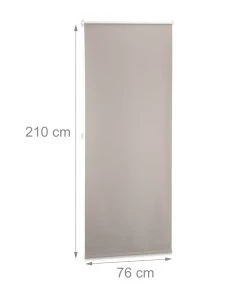 Relaxdays Thermorollo In Braun - (B)80 X (H)210 Cm -Relaxdays Verkaufsshop relaxdays thermorollo in braun b 80 x h 210 cm 3