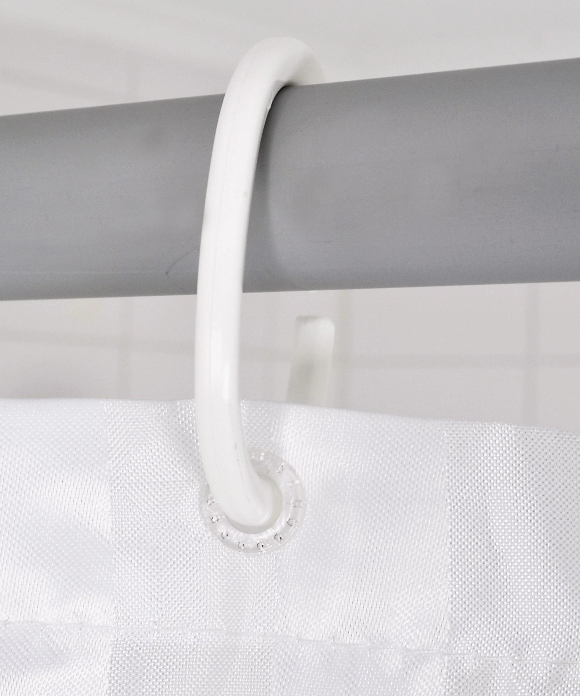 RIDDER Duschvorhang Textil Bambus Inkl. Ringe Grün 180x200 Cm 5 RIDDER Duschvorhang Textil Bambus Inkl. Ringe Grün 180x200 Cm – Bild 5