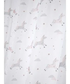 STOF France Ösengardine "Cyrielle" In Weiß - (L)260 X (B)140 Cm