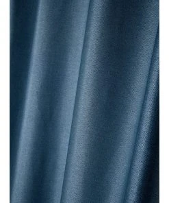 STOF France Ösengardine "Edimbourg" In Blau - (L)260 X (B)140 Cm