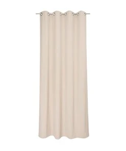Tom Tailor Home Gardine "Dove Signature" In Beige - (L)250 X (B)140 Cm