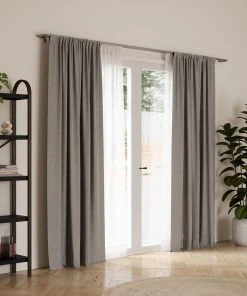 Umbra Doppel-Gardinenstange Twilight 386 X 13 X 6cm In Silber -Relaxdays Verkaufsshop umbra doppel gardinenstange twilight 386 x 13 x 6cm in silber 2