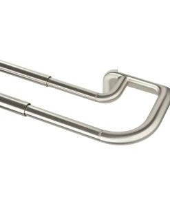 Umbra Doppel-Gardinenstange Twilight 386 X 13 X 6cm In Silber